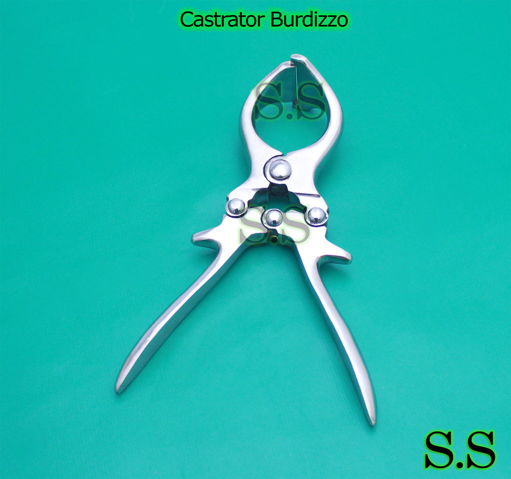 BLOODLESS CASTRATOR (EMASCULATOME) 9" WITH CORD STOP