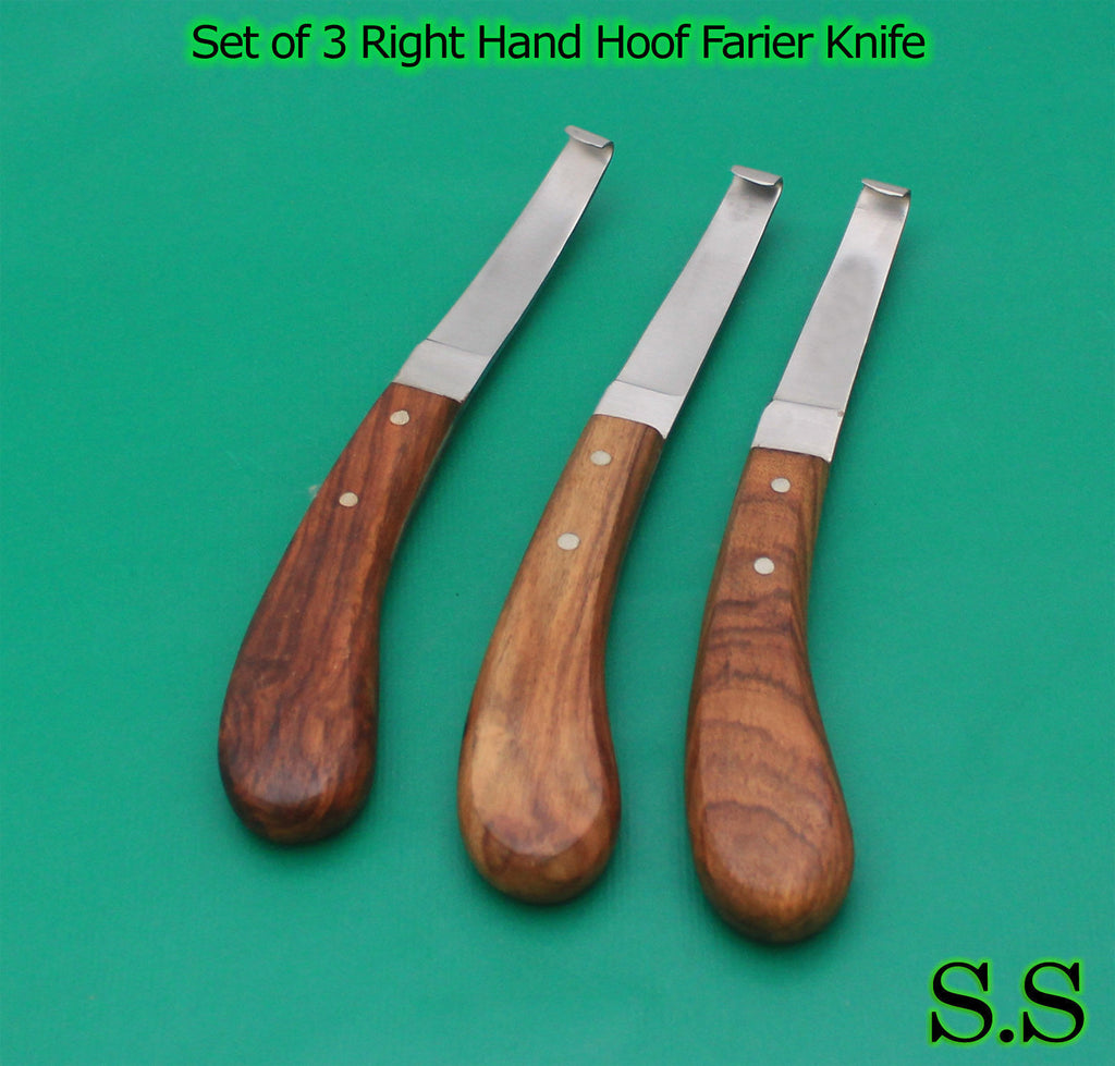 Right Hand Hoof Farier Knife set