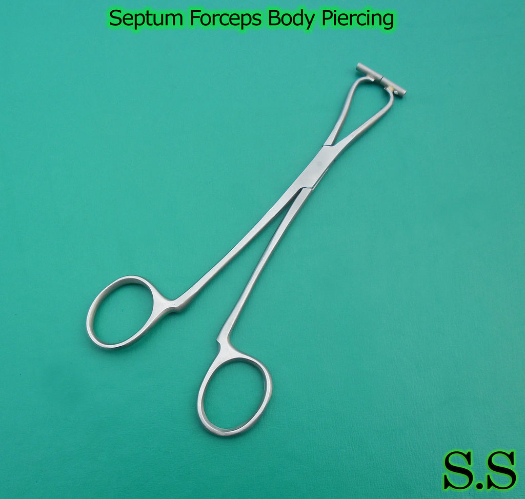 Septum Forceps 6 1/2" Body Piercing Surgical Tool