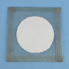 6 x 6" Wire Gauze Heat Shield with a 4" Ceramic Center